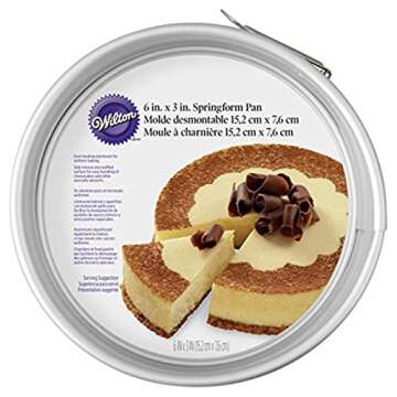 Wilton Aluminum 6 Inch Springform Pan