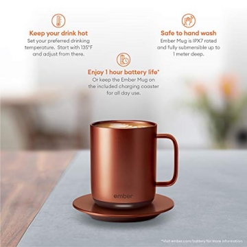 Ember Smart Mug: Perfect Temperature Control for Your Coffee