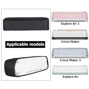 TRO&HOM Dust Cover for Cricut Maker 3 with Pockets