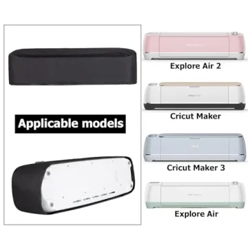 TRO&HOM Dust Cover for Cricut Maker 3 with Pockets