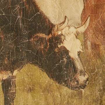 Creative Co-Op Vintage Cows Decorator Paper