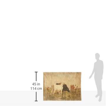 Creative Co-Op Vintage Cows Decorator Paper