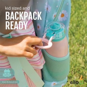 Ello Emma 14oz Insulated Kids Water Bottle - Durable Design