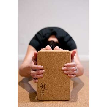 Yoga Set Starter Kit - Eco-Friendly Cork Mat & Accessories