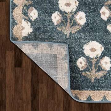 Elegant Floral Area Rug - Jenni Yolo Home Louise