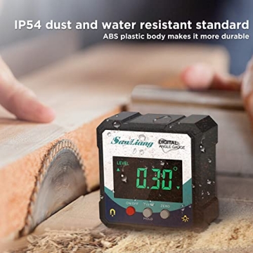 Sanliang Digital Angle Gauge - Accurate Magnetic Level Tool