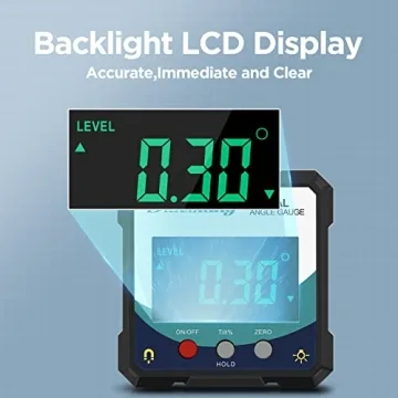 Sanliang Digital Angle Gauge - Accurate Magnetic Level Tool