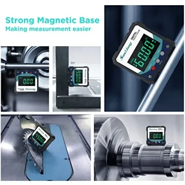 Sanliang Digital Angle Gauge - Accurate Magnetic Level Tool