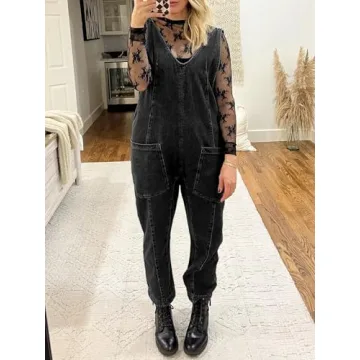 Trendy Women's Denim Overall Jumpsuits for Every Occasion
