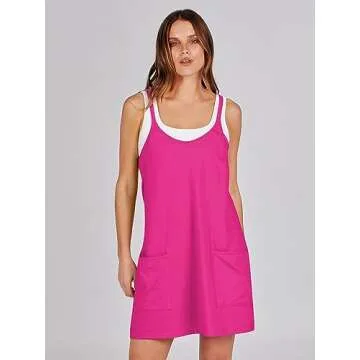 ANRABESS Women Mini Romper Dress for Summer Fun