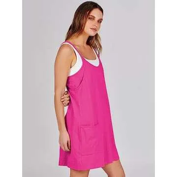 ANRABESS Women Mini Romper Dress for Summer Fun