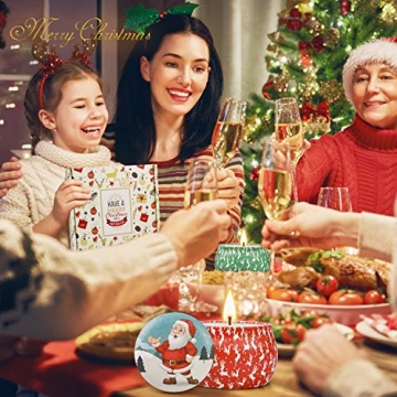 Christmas Scented Candles Gift Set for Women - 4 Pack