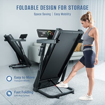OMA Treadmill 7200EB Folding Machine for Home Fitness