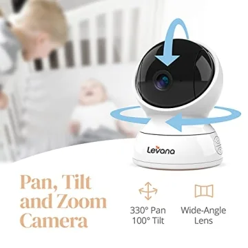 Levana Mila Video Baby Monitor - Secure and HD Quality
