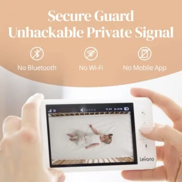 Levana Mila Video Baby Monitor - Secure and HD Quality
