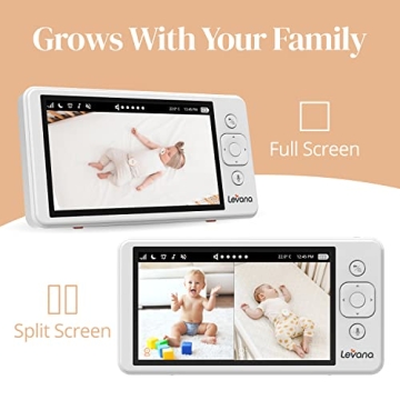 Levana Mila Video Baby Monitor - Secure and HD Quality