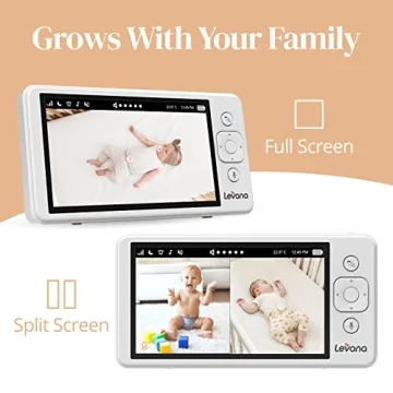 Levana Mila Video Baby Monitor - Secure and HD Quality