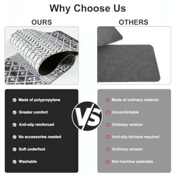 OJIA Extra Non-Slip Stair Treads - Safety Mats for Home