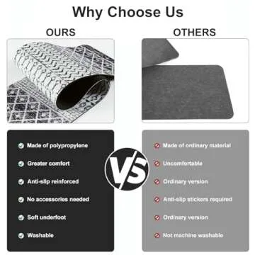 OJIA Extra Non-Slip Stair Treads - Safety Mats for Home