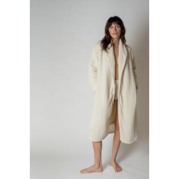 Cozy Luxury Alaia Sherpa Fleece Robe - Perfect for Gifting!