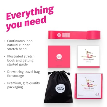 PlumBand Stretch Band for Dancers & Gymnasts - Gift Ready