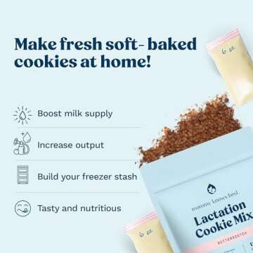 Mommy Knows Best Lactation Cookie Mix for Milk Supply