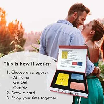 Couples Date Night Ideas & Conversations Cards for All