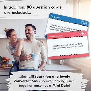 Couples Date Night Ideas & Conversations Cards for All