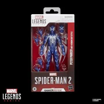 Marvel Legends Series Gamerverse Peter Parker Anti-Venom Suit Style, Spider-Man 2 Video Game-Inspire...