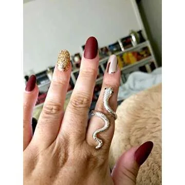 Bendable Snake Jewelry for Women - Gothic Punk Gifts