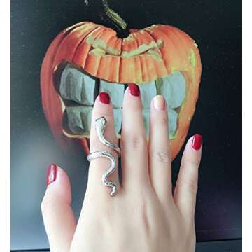 Bendable Snake Jewelry for Women - Gothic Punk Gifts