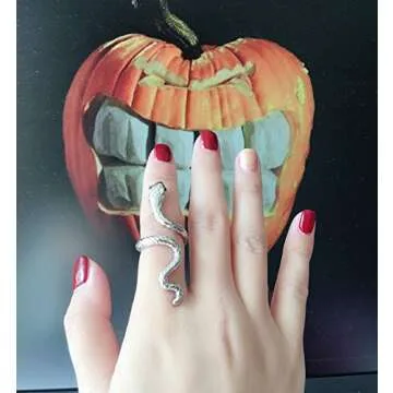 Bendable Snake Jewelry for Women - Gothic Punk Gifts