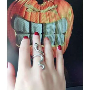 Bendable Snake Jewelry for Women - Gothic Punk Gifts