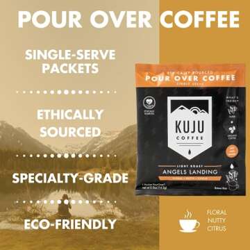 Kuju Coffee Premium Single-Serve Pour Over Coffee