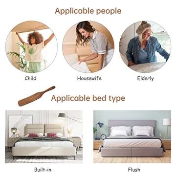 NiHome Mattress Lifter - Easy Bed Making Tool