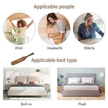 NiHome Mattress Lifter - Easy Bed Making Tool