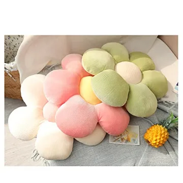 Tykoo Cute Flower Throw Pillow Indie Seating Cushion for Girls