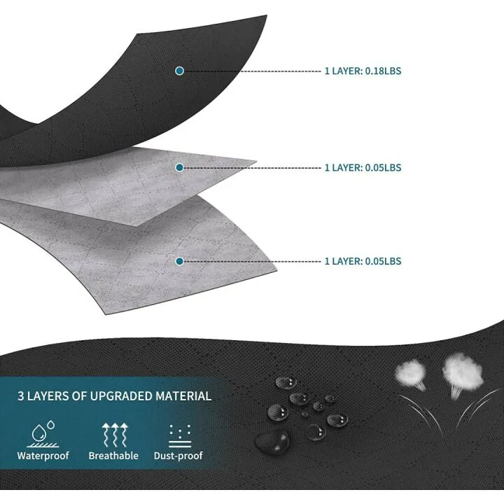 Durable 90L Storage Bags - 8 Pack Organizers for Clothes