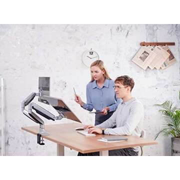 EleTab Dual Monitor Mount for 13-32 Inch Screens