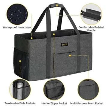 Extra Large Utility Tote Bag - Versatile & Durable