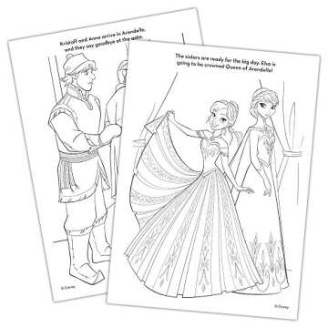 Disney Frozen 2 48-Page Activity Book with 50 Jewel Stickers 45822,Multicolor