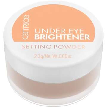 Catrice | Under Eye Brightener Setting Powder (020 | Warm Nude) | Brightening & Soft Focus Effect