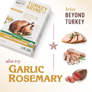 Organic Turkey Brine Kit - 13 oz Apple Sage Flavor