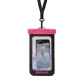Seawag Waterproof Case for Smartphone Black/Pink - Ultimate Protection