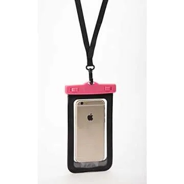 Seawag Waterproof Case for Smartphone Black/Pink - Ultimate Protection