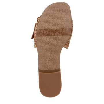 Chic Sam Edelman Bambi Flat Sandal in Raffia Style