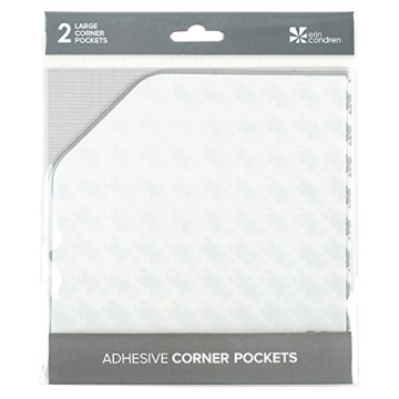 Clear Adhesive Storage Pockets - 6x6 Set of 2