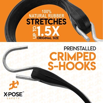 Heavy-Duty Bungee Cords 10 Pack for Outdoor Adventures