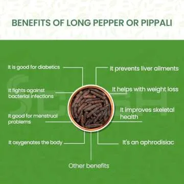 Scash Long Pepper Whole - Unique Piper Longum Spice