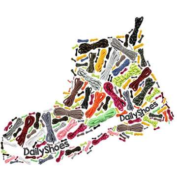 Durable Round Hiking Boot Shoelaces for Stylish Boots